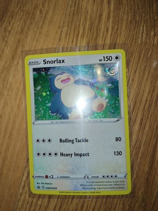 Snorlax Holo 2020