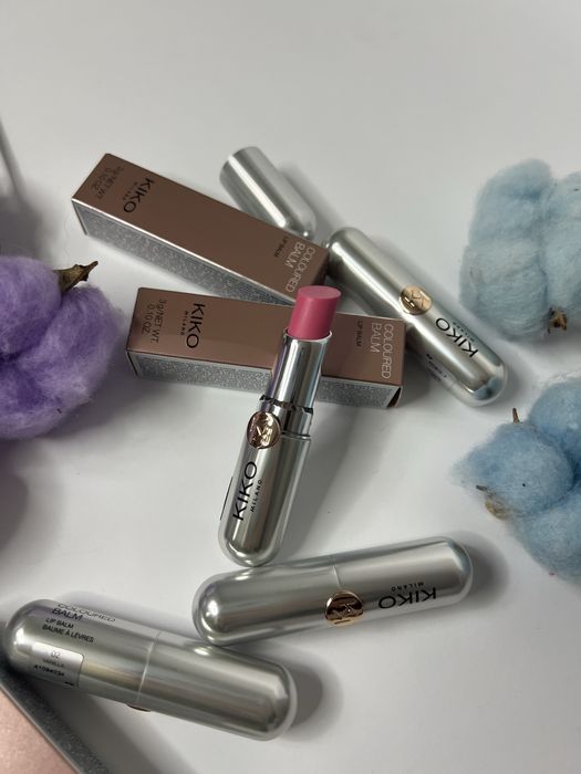 Бальзам для губ  coloured balm kiko milano 04 06 08