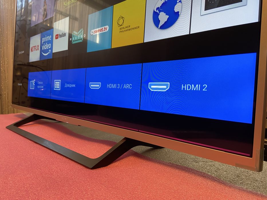 Телевізор Sony KD-49XE7077 SmartTV/4K UltraHD/2017/06