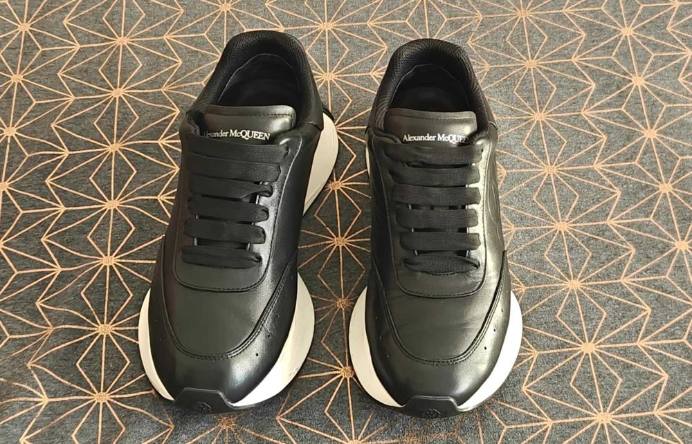 Buty Sneakersy Alexander Mcqueen Sprint Runner 42 Skórzane Dsquared
