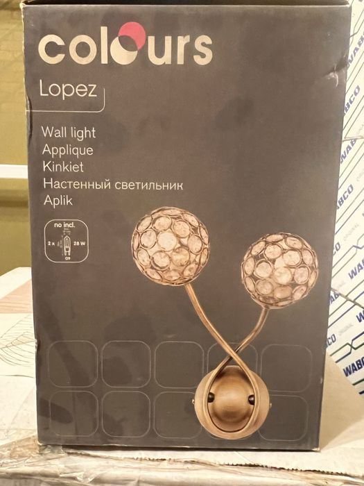 4 x kinkiet scienny Lopez