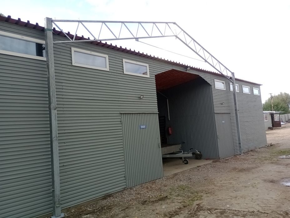 Konstrukcja nowa hali 16x10-h4.5m, komplet elementów do skrecania.