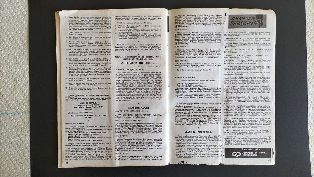 Revista Mundo de Aventuras, V série, N⁰ 273
