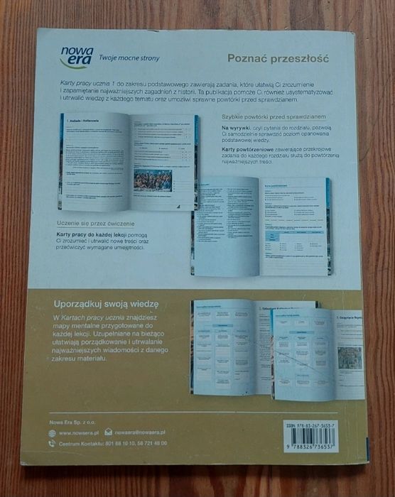 Poznać przeszłość 1. Karty pracy ucznia do historii. Zakres podstawowy