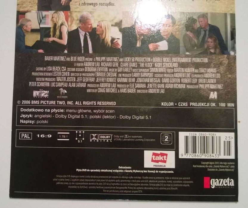 DVD Drapieżnik The Flock Gere; seria Mocne Kino NOWA