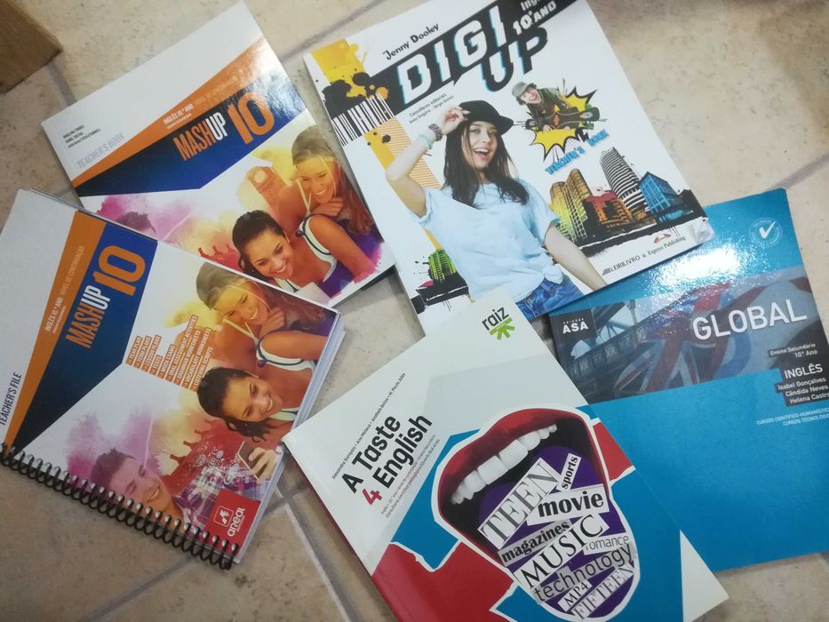 Manuais do professor 10, inglês