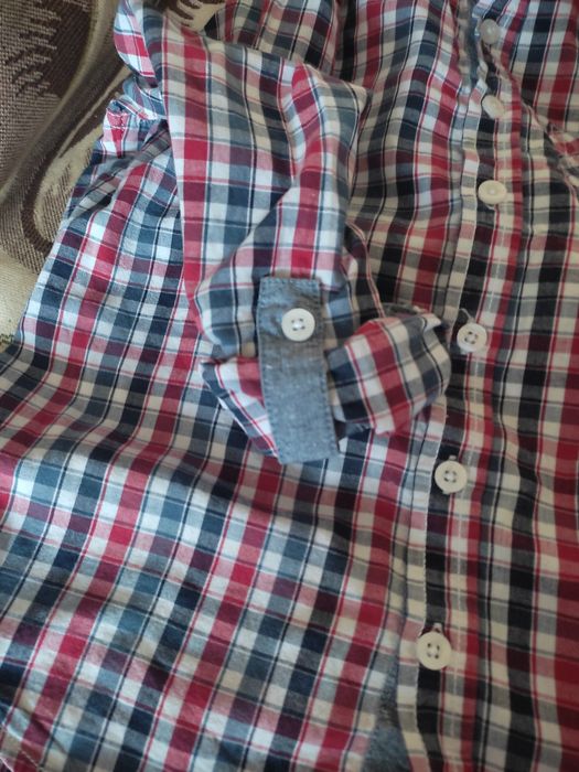 Сорочка рубашка хлопчику на 128 см 7-8 років