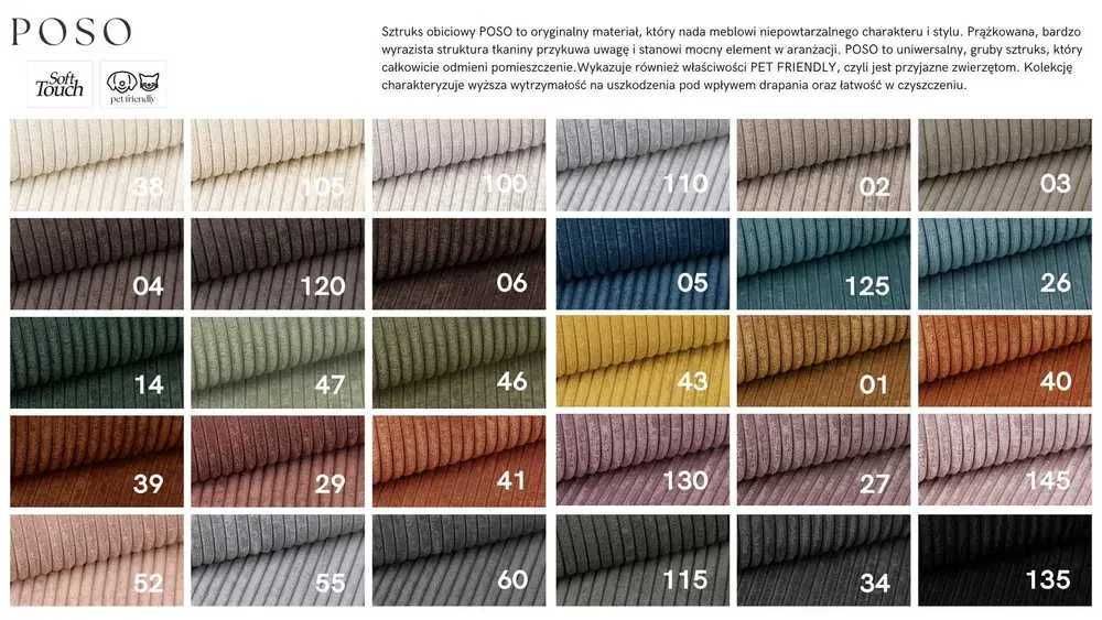 Narożnik GLOW! Pojemnik na pościel, funkcja spania! PROMOCJA