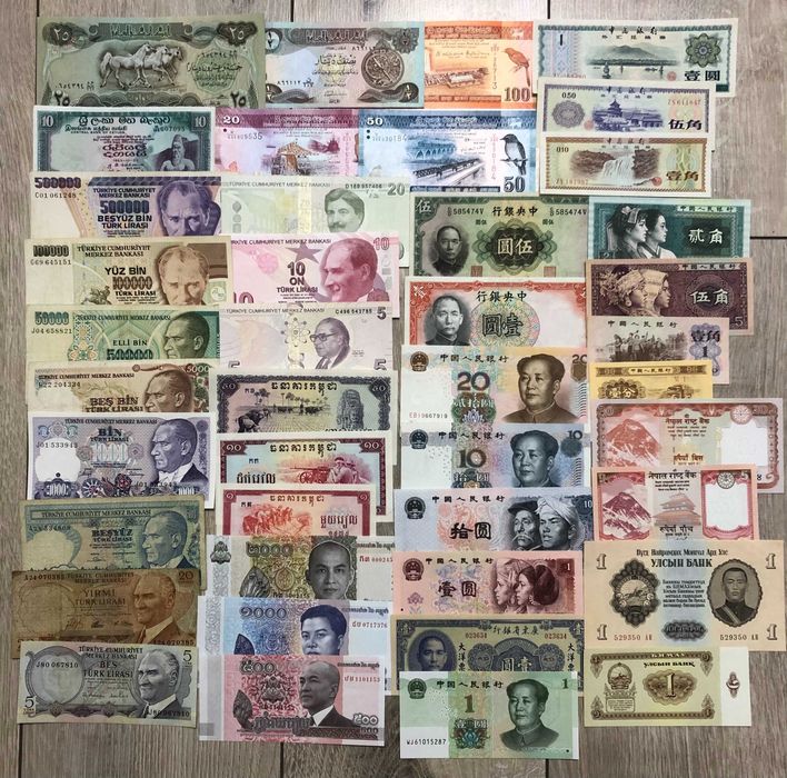 Банкноти світу в колекцію