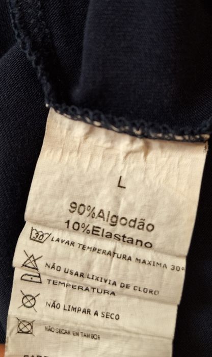 T-shirt azul Colimalhas