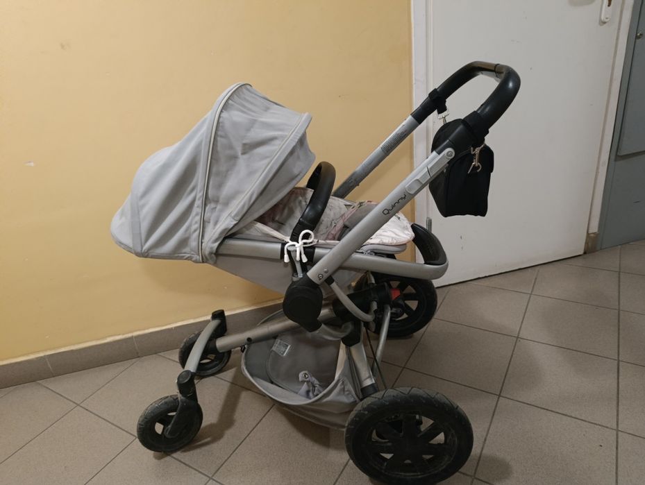 Quinny Zapp Flex Plus 2w1 + gondola + śpiworek Quinny + dodatki