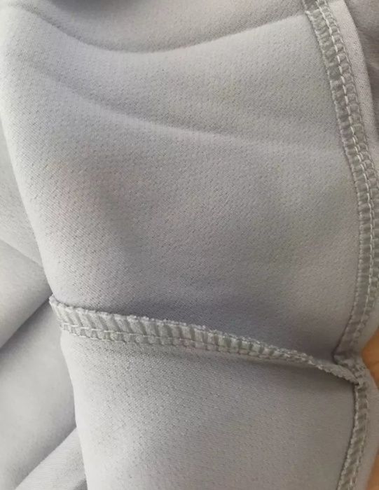 Srebrna / szara Sukienka jak nowa +gratis kolczyki