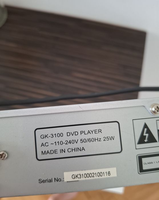 Odtwarzacz dvd microlab gk3100 + glosniki