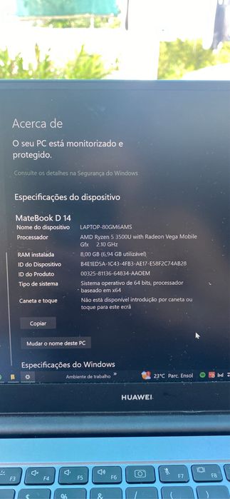Huawei Matebook D 14