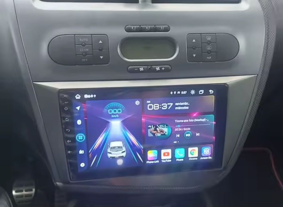 Rádio Android 14 com GPS SEAT LEON (Artigo Novo)