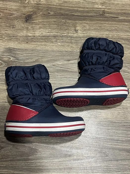 Чоботи зимові дитячі Crocs Kids Crocband Winter Boot
