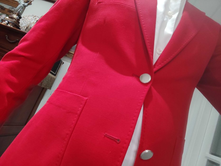 Blazer vermelho Oficina Mustra -NOVO