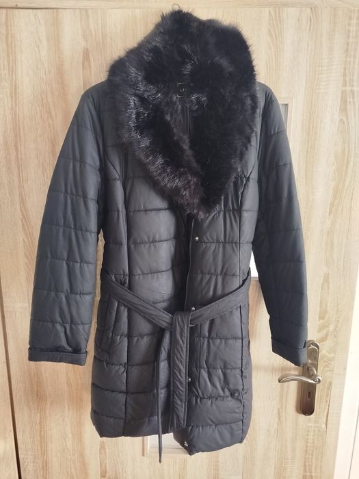 Nowa kurtka ocieplana dłuższa damska 4XL