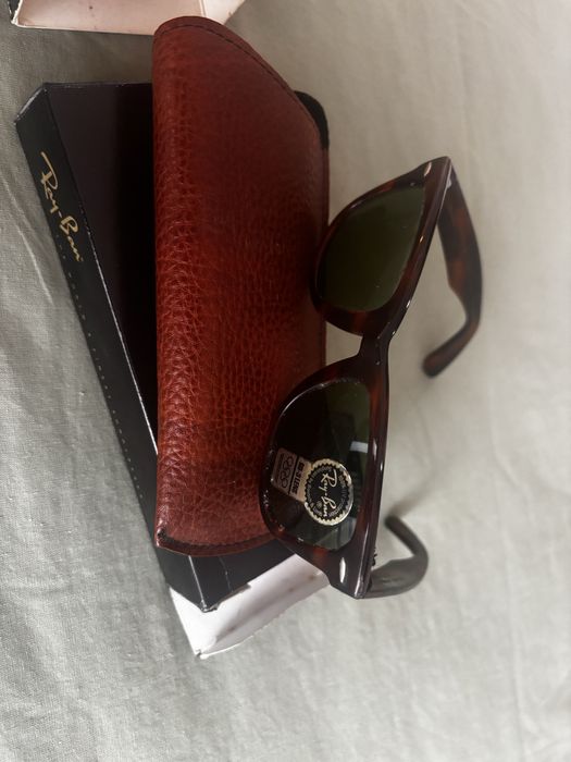 Rayban Wayfarer Tortuise B&L novos - especial 40 anos - muito raro