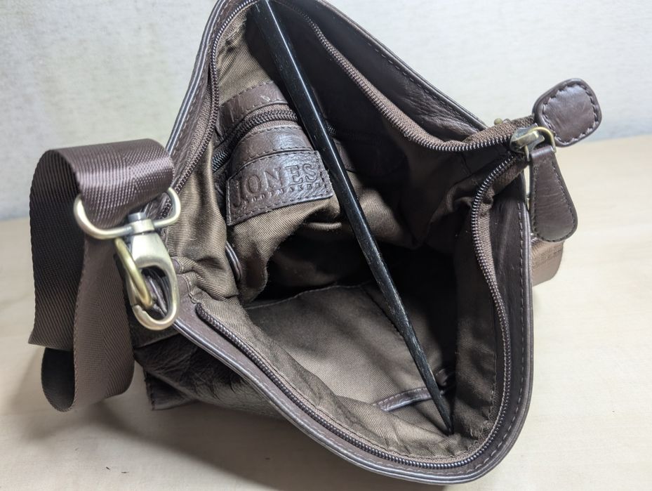 Сумка чоловіча JONES BOOTMAKER. Натуральна шкіра