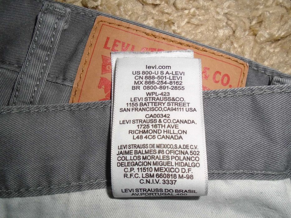Джинсы Levis 514 USA W38 L30.