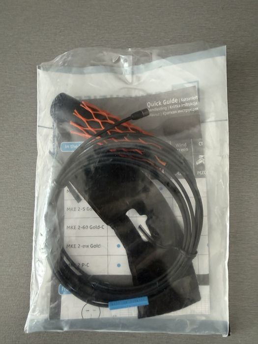 Microfone de lapela Sennheiser MKE 2 (novo)