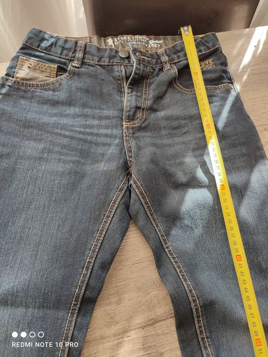 Spodnie jeans 146/152 chłopiec