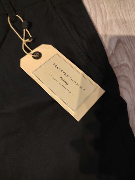 NOWE Spodenki męskie rozmiar M, Sellected homme, CZARNE