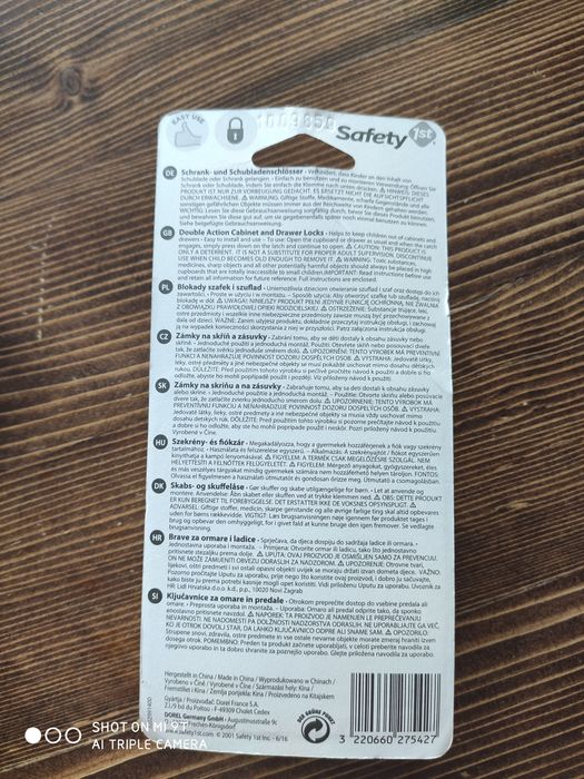 Blokady szafek i szuflad Safety 1st