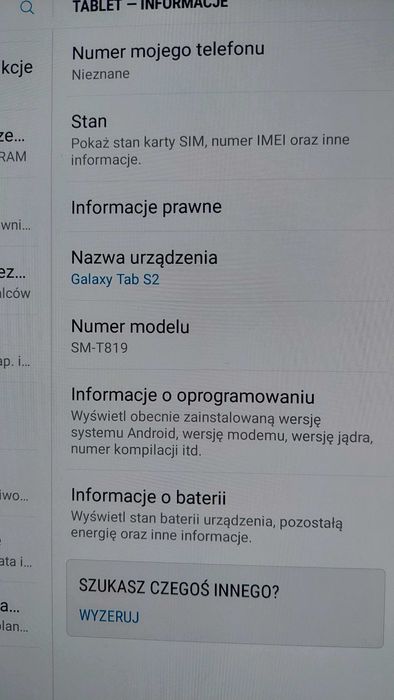 Tablet Samsung Galaxy S2 9.7" LTE SM-T819 Czarny