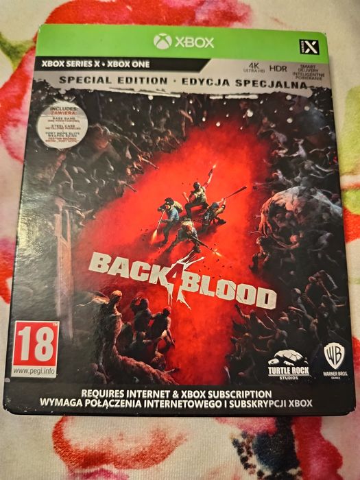 Back 4 Blood Stelbook gra Xbox One i Xbox Series X
