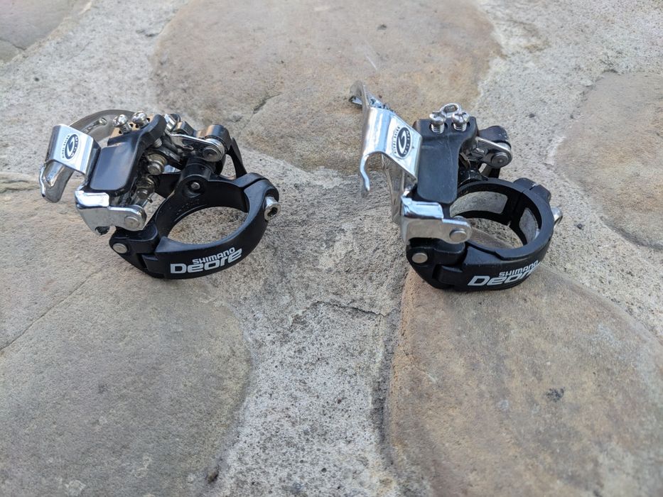 Передній перемикач shimano deore