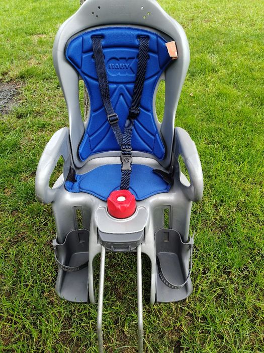 Fotelik rowerowy włoskiej firmy z certyfikatem TUV