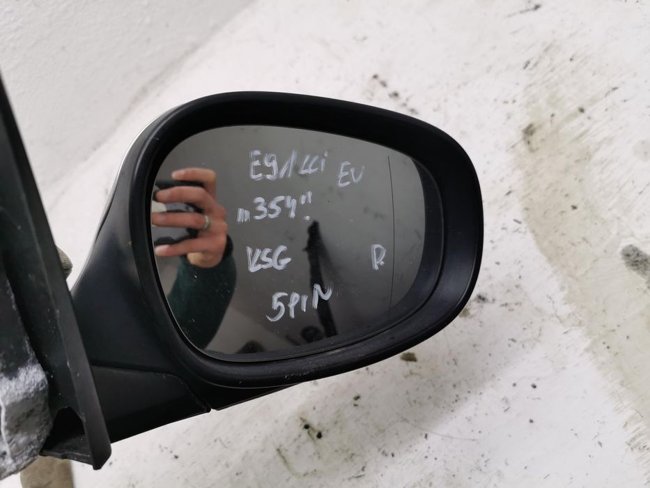 Lusterko prawe bmw seria 3 e90 e91 lci 354 5pin eu
