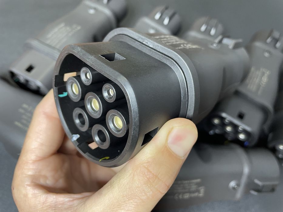 Перехідник Type1 на Type2 32A type 1 2 адаптер тип переходник