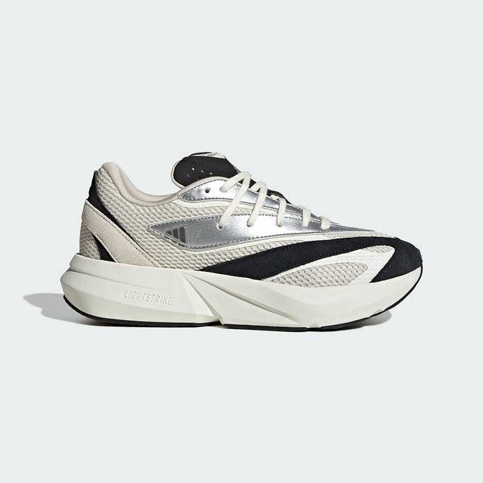 Жіночі кросівки Adidas Lightblaze Sportswear, 100% Оригінал USA, модель JR7208, Alumina / Silver Metallic / Core Black, UK6.5 US8 EU40 25 см
