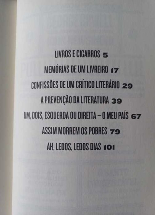 Livros e Cigarros - George Orwell