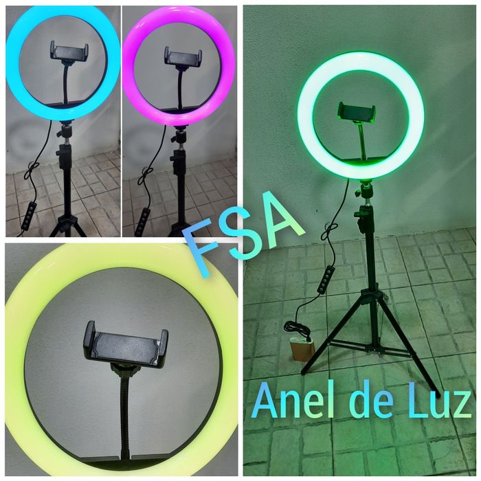 Ringh Light RGB com tripé