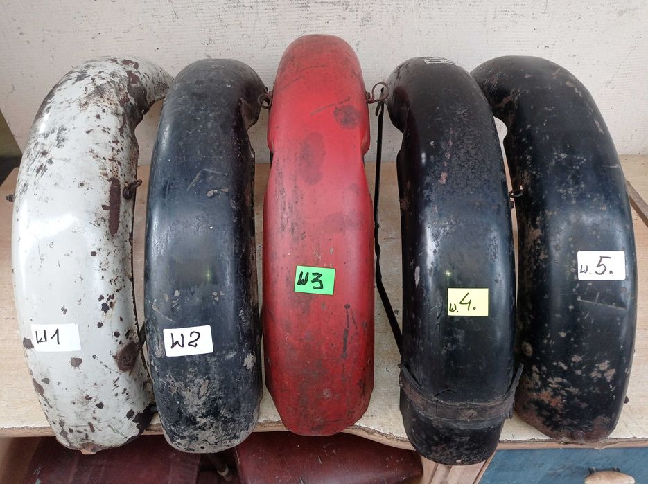 WSK - części - błotniki - przód x 5