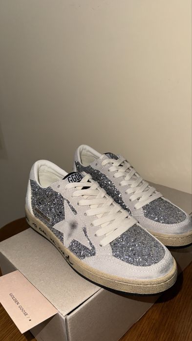 Golden Goose Ball Star Silver Glitter | Розмір 38 | Нові