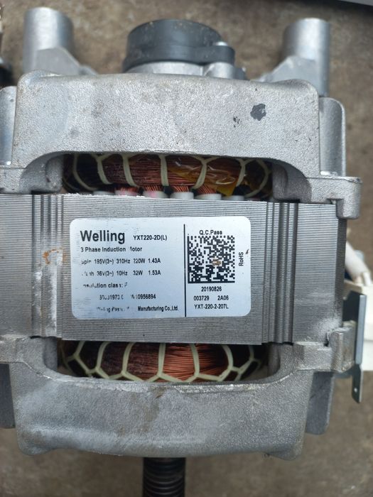 Мотор для whirlpool fwsg 61083 wbv ua