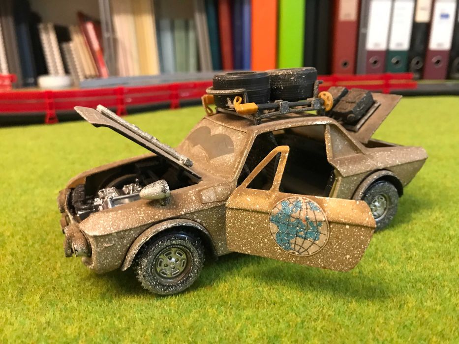 Miniatura Lancia Fulvia 1600 HF (Escala 1:25)