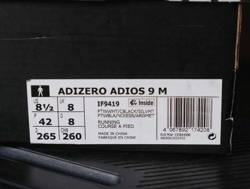 Adidas Adizero Adios 9