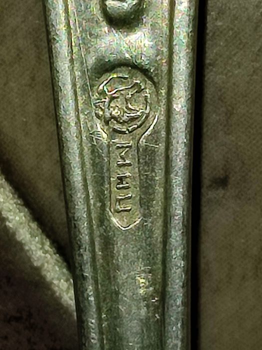 Мельхиор,столовое серебро.Клеймо МНЦ