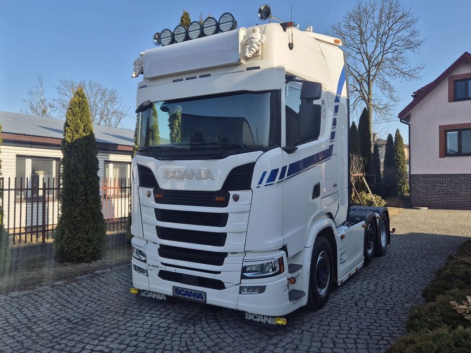 Scania S450  Scania S450 PUSHER 2019r. 750.Tkm 6x2/4 Po kontrakcie /Sprowadzona!