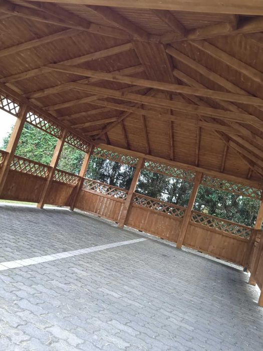 Altana drewniana Walencja 6 x 5. Producent. Szybki montaż