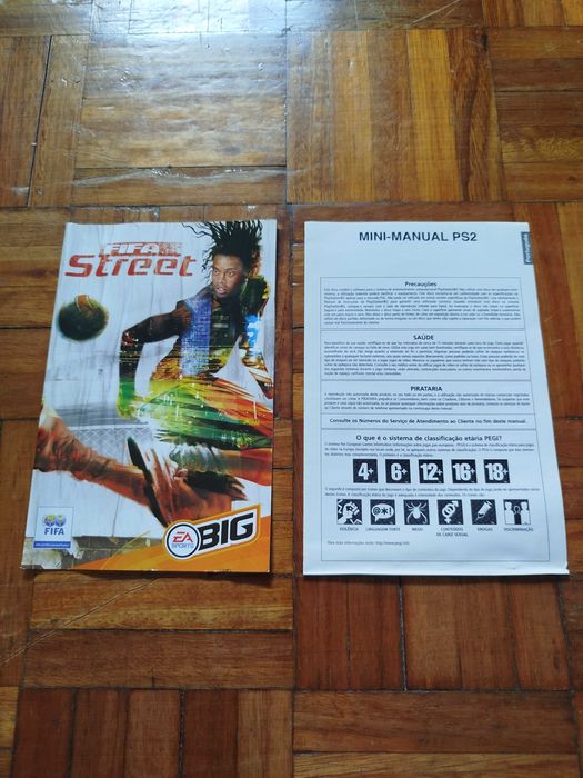 PS2 Caixa Fifa Street