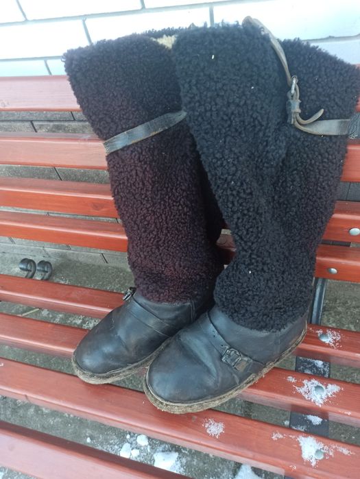 Унти з натуральної овчини