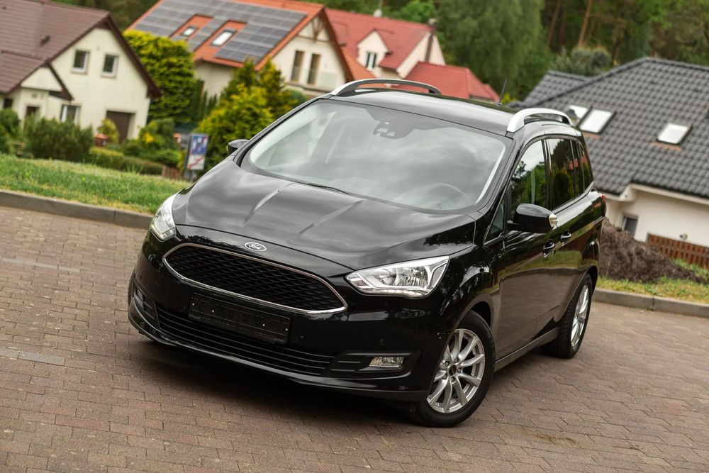 Ford Grand C-MAX 7-mio Osobowy Navigacja Kamera Cofania Telefon Grzana Szyba Tempomat