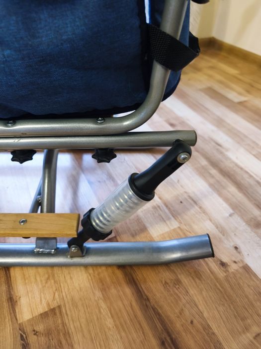 Sprzedam sanki podwójne metalowe z pchaczem